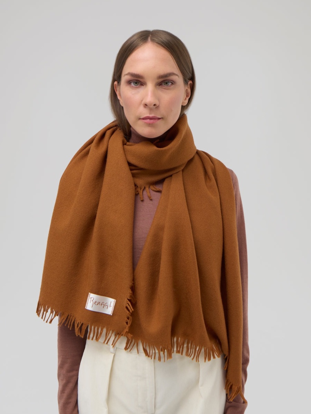 RENGGLI WOOL TWILL SCARF
